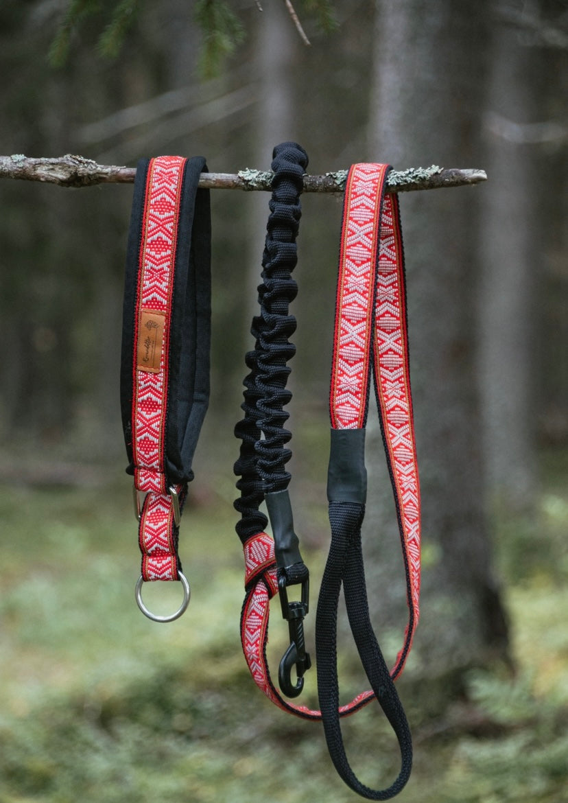 Ronja fodrad halsband reflex