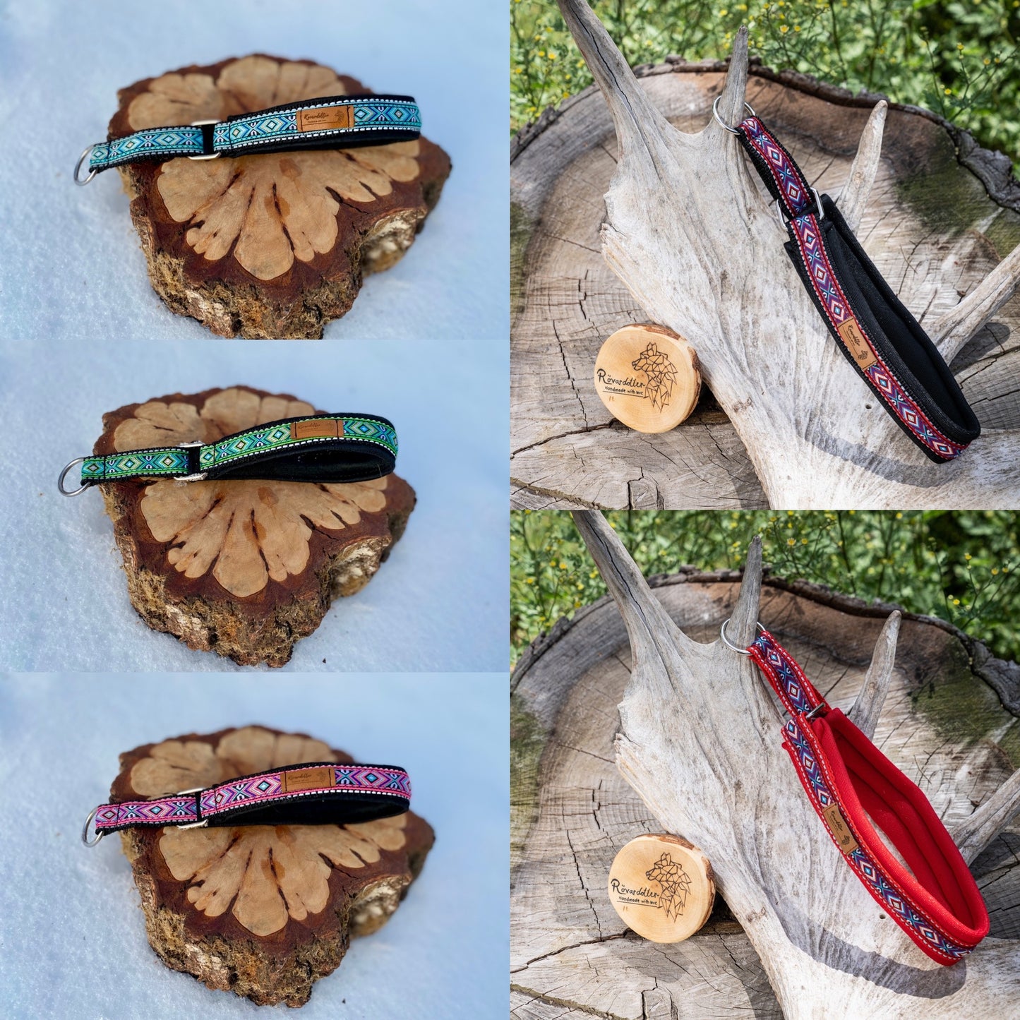 Mira fodrad halsband reflex